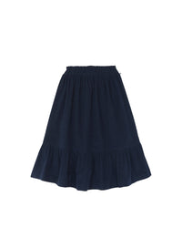 Jupe Denon en coton - Marine