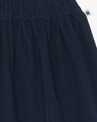 Jupe Denon en coton - Marine