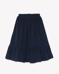 Jupe Denon en coton - Marine