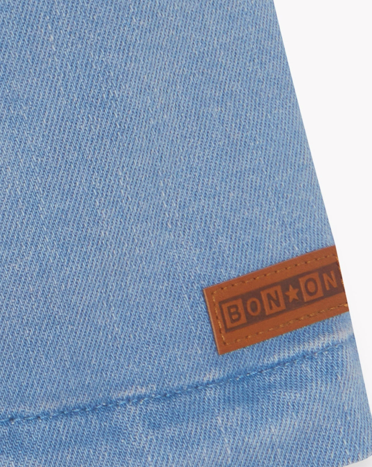 Douchka cotton skirt - Bleached denim