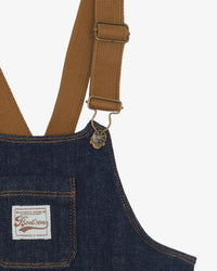 Lobster cotton dress - Raw denim