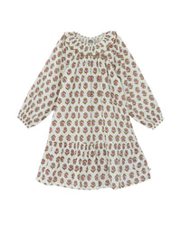 Robe Daria en coton - Blockprint