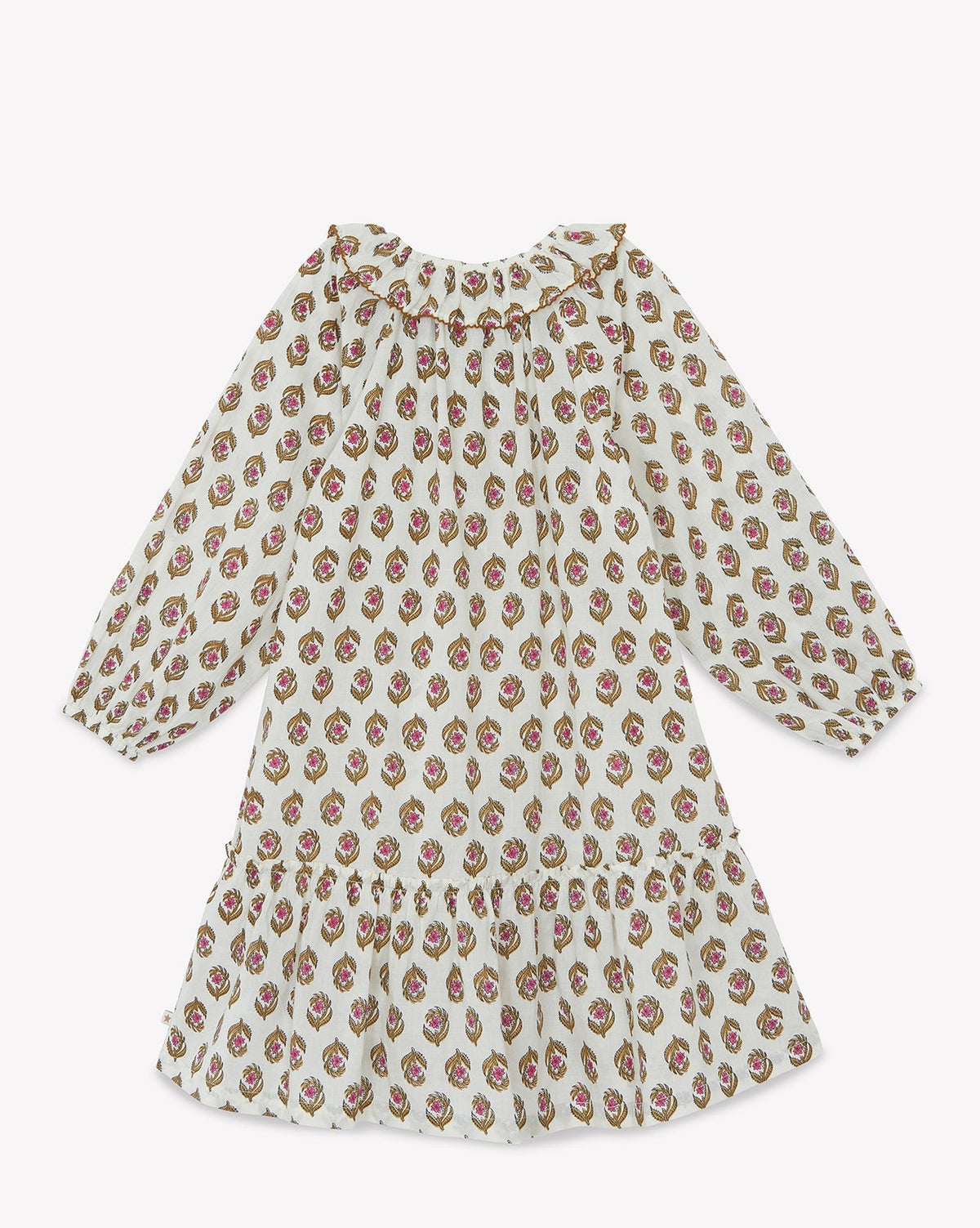 Robe Daria en coton - Blockprint