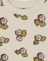 Robe Marine en coton - Fleur Faroe