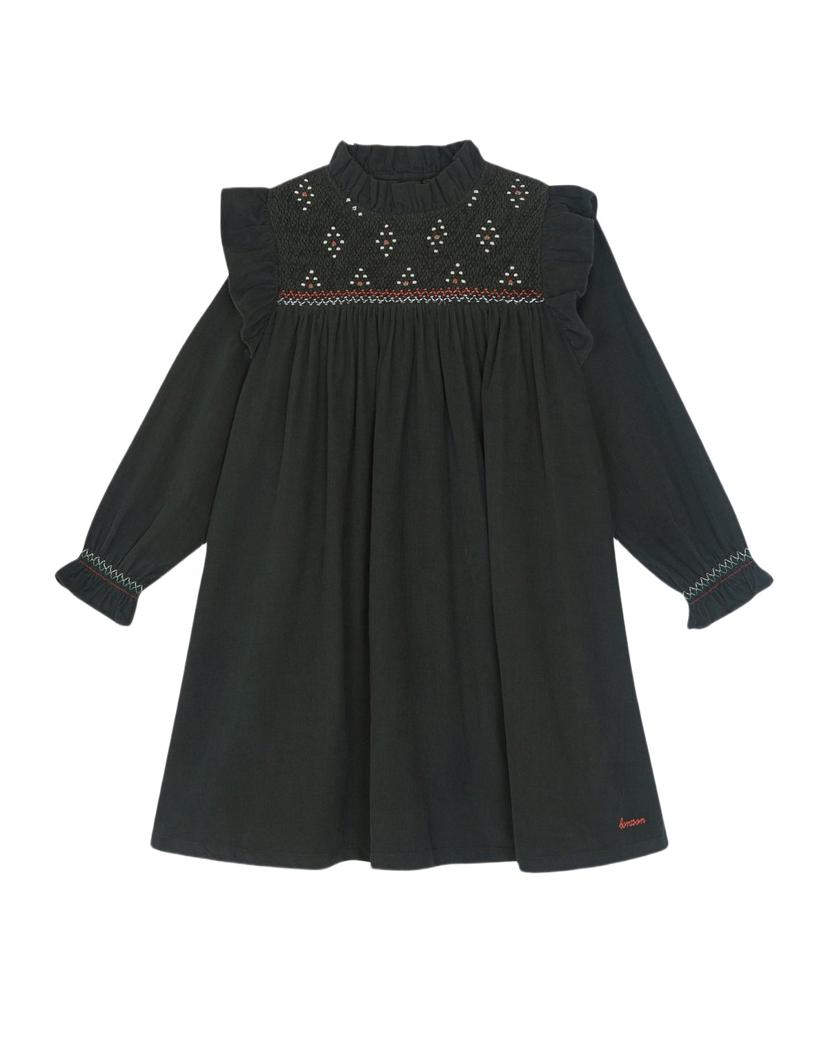 Robe Babouchka en coton - Black Bird