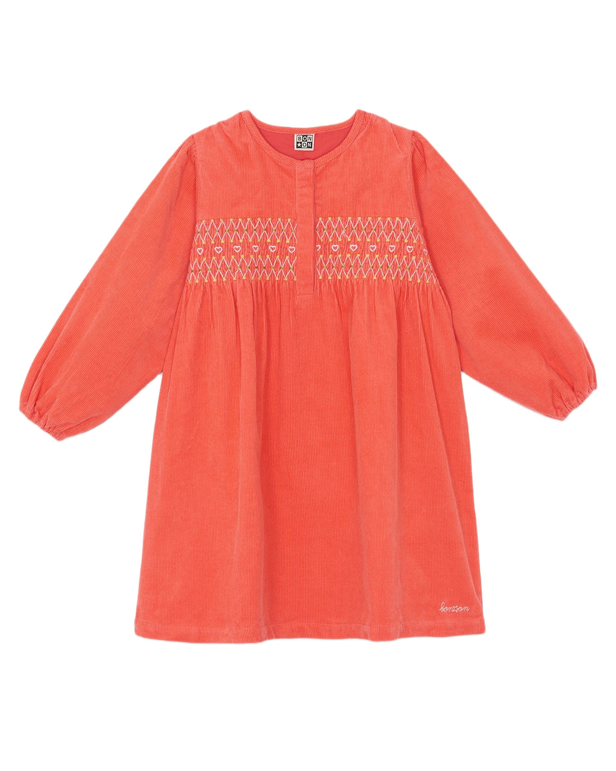 Daria cotton dress - Faroe Pink
