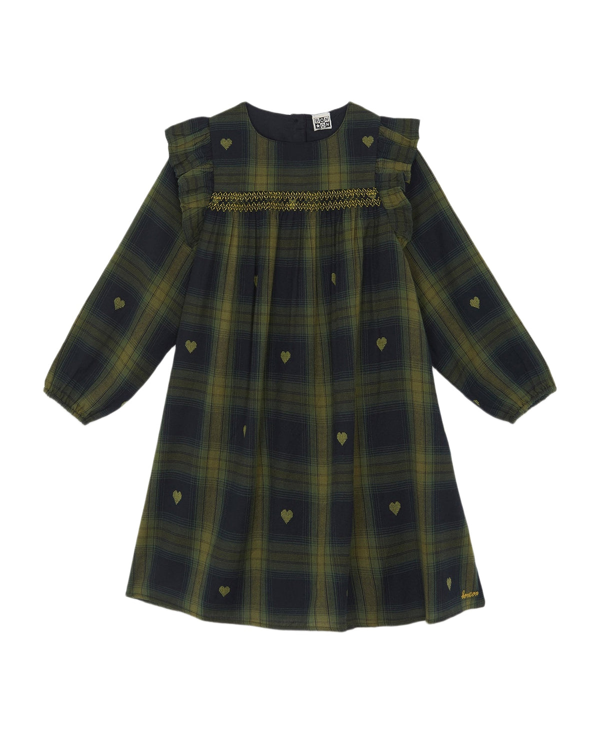 Robe Delia en coton - Carreau Faroe