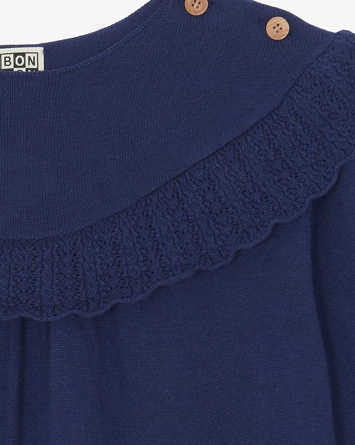 Robe Margot en coton - Bleu Brut