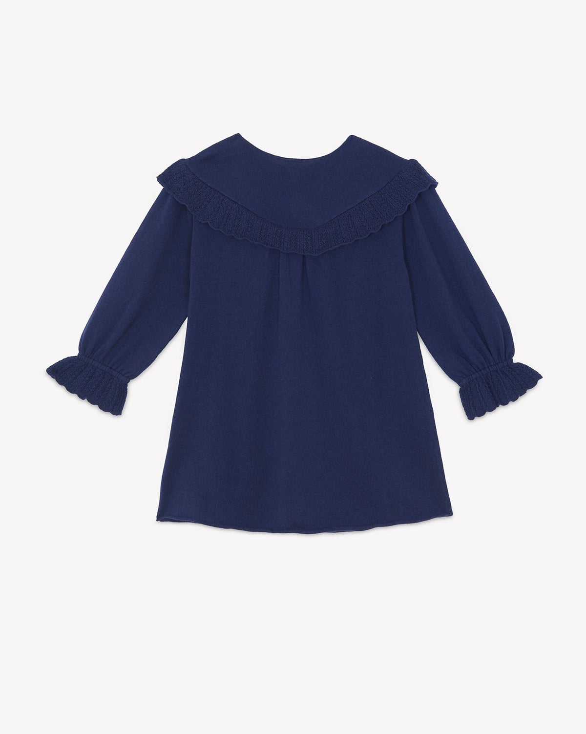 Robe Margot en coton - Bleu Brut