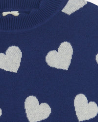 Robe Mila en coton - Bleu Brut