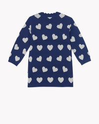 Robe Mila en coton - Bleu Brut