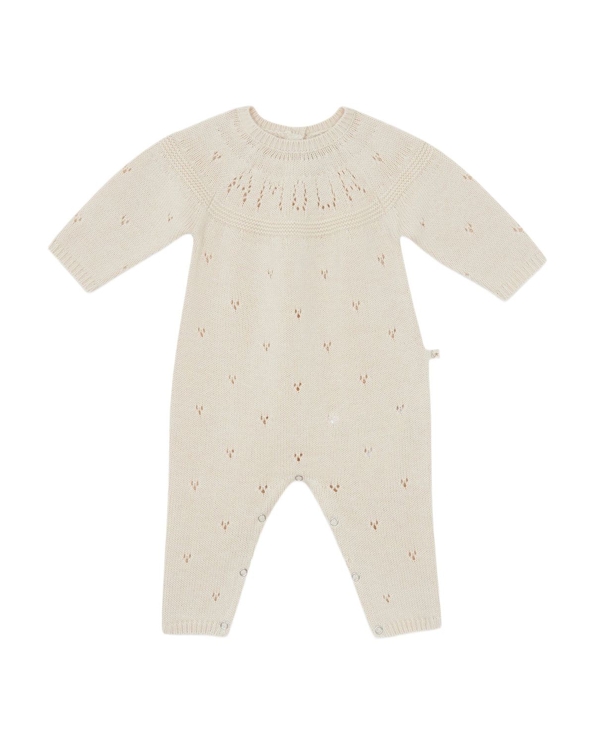 Lalaland cotton jumpsuit - Ecru Bonton