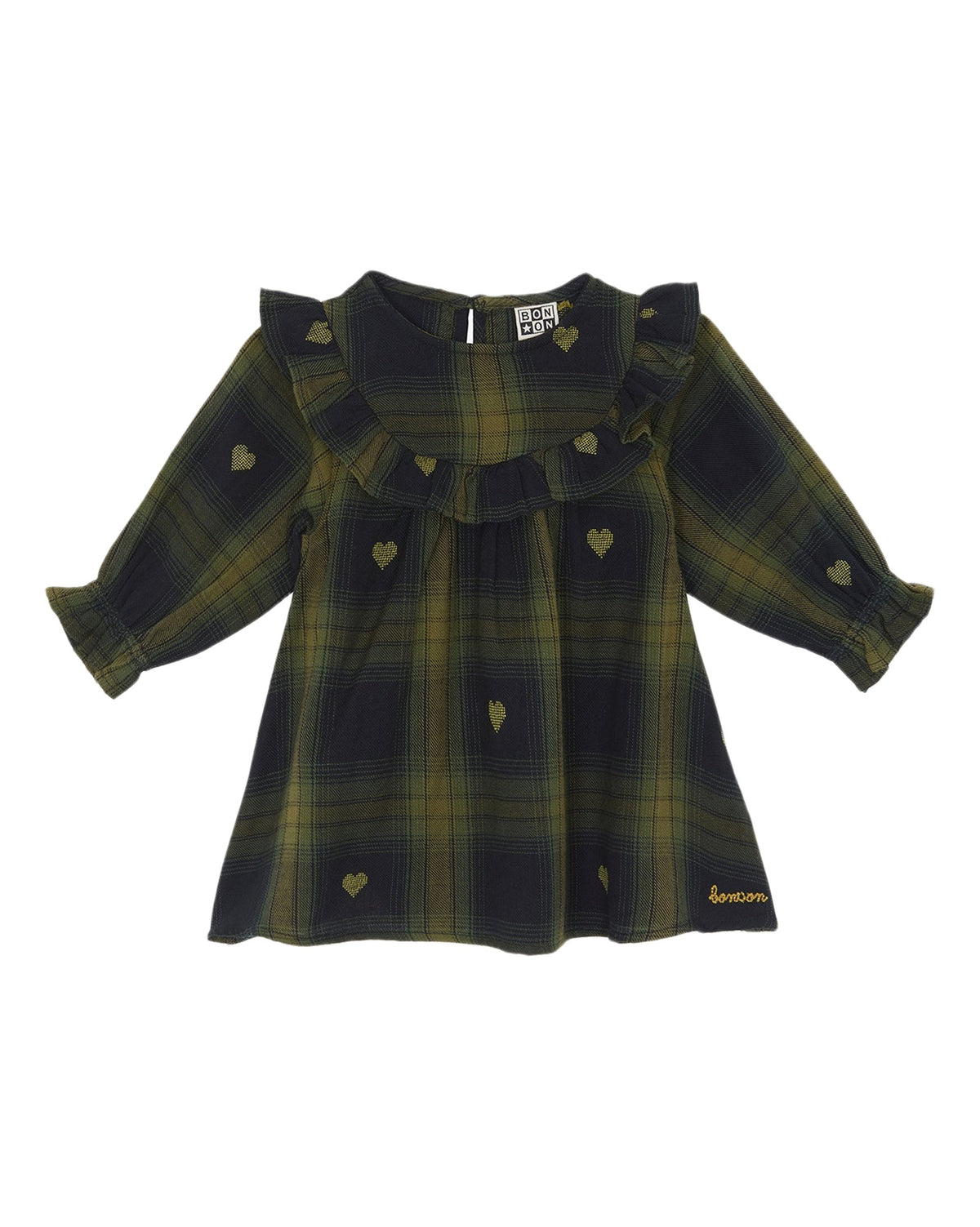 Robe Minetta en coton - Carreau Faroe
