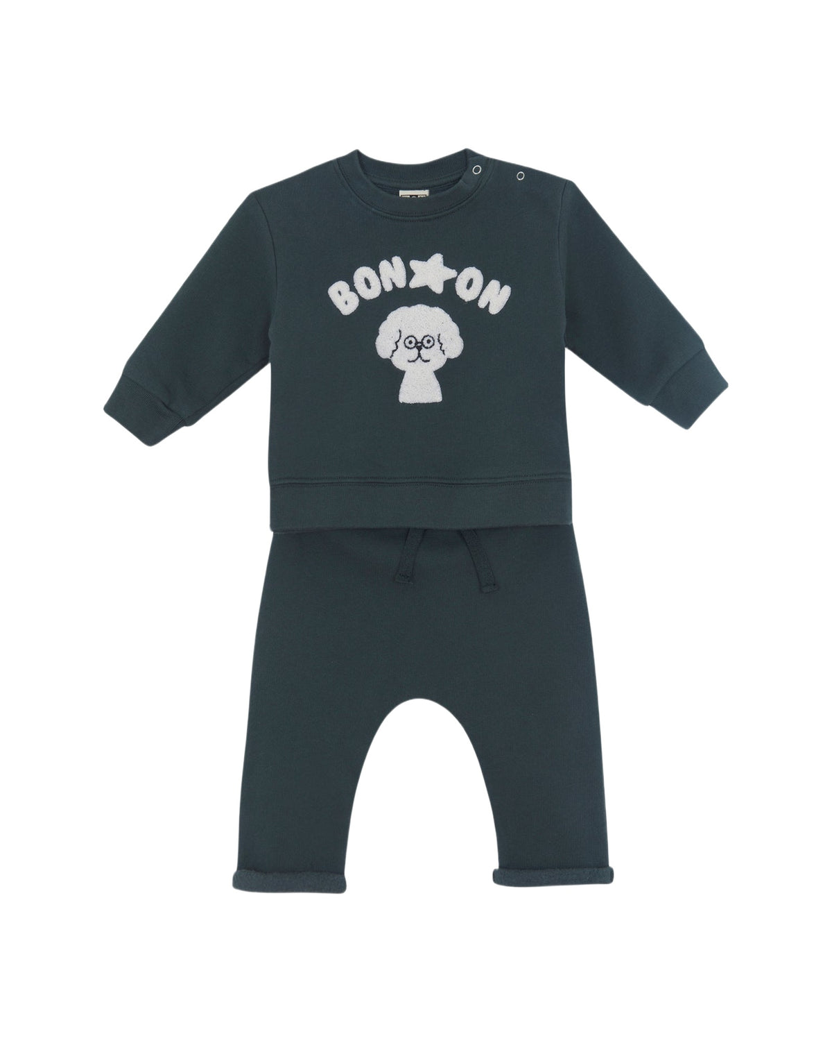 Cotton Poodle outfit - Carbon