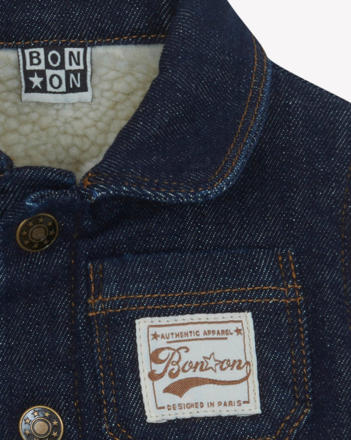 Mefie cotton jacket - Raw denim