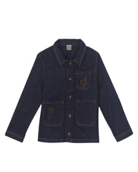 Ermana cotton jacket - Raw Denim
