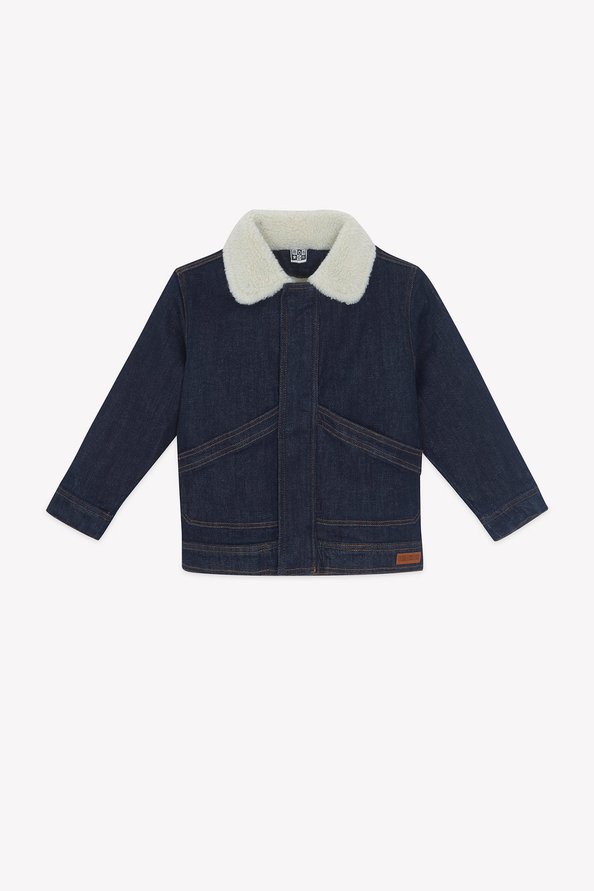 DENIM BRUT // BLOUSON MAO