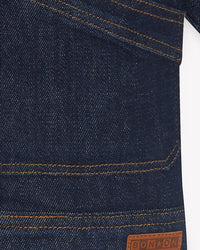 Cotton Mao jacket - Raw denim