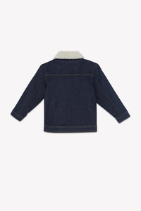 DENIM BRUT // BLOUSON MAO