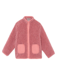 Molly Sherpa Jacket - Terracotta