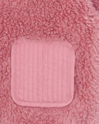 Molly Sherpa Jacket - Terracotta