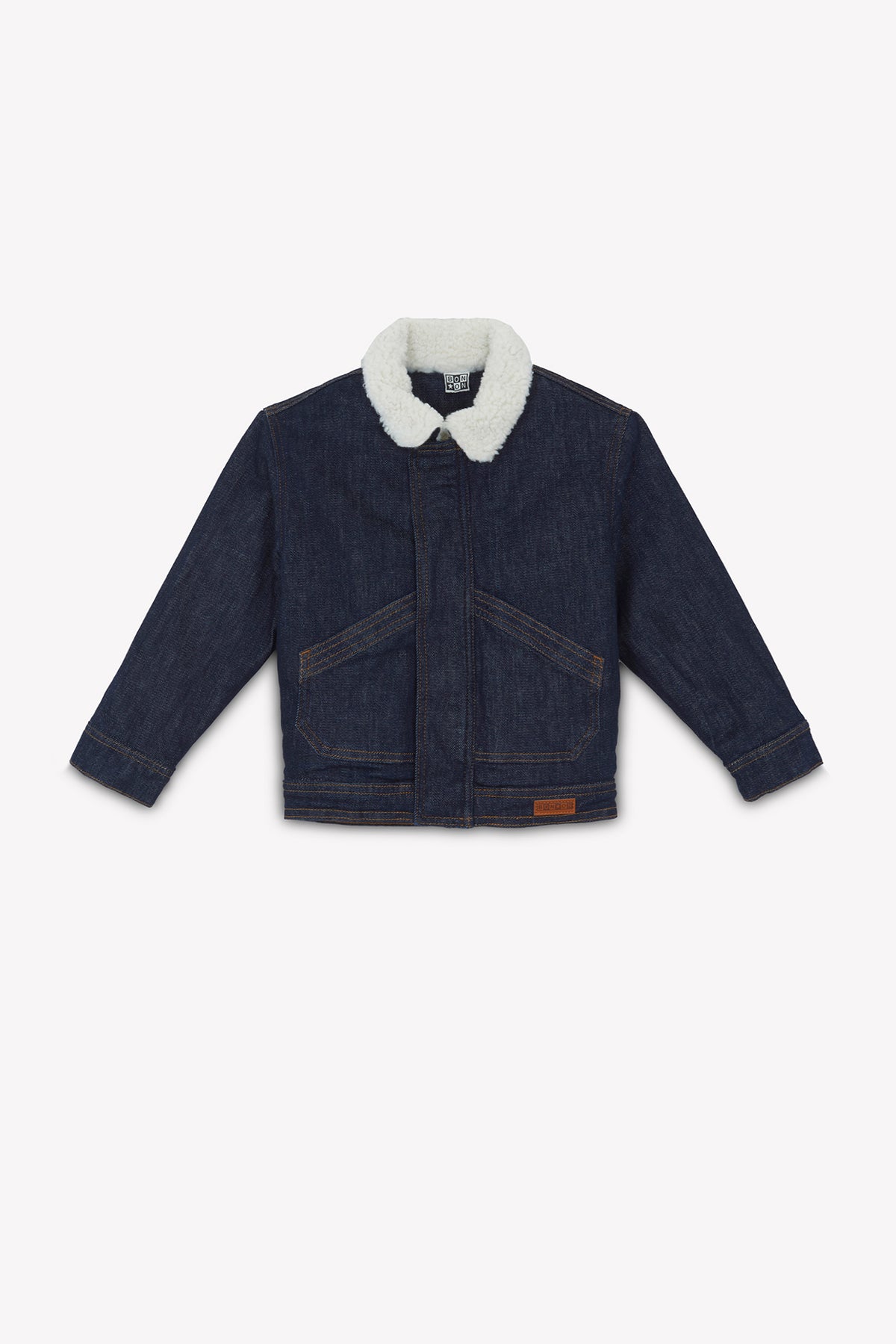 DENIM BRUT // BLOUSON MAO
