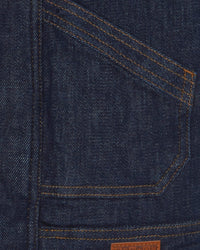 Cotton Mao jacket - Raw denim