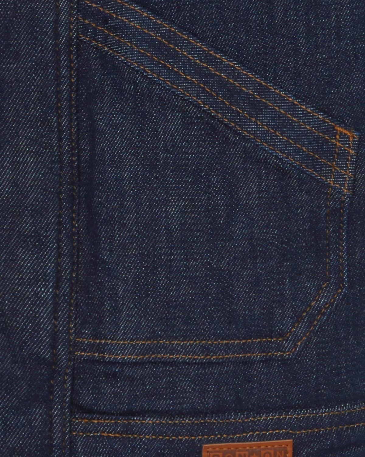 Cotton Mao jacket - Raw denim