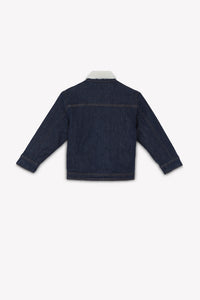 DENIM BRUT // BLOUSON MAO