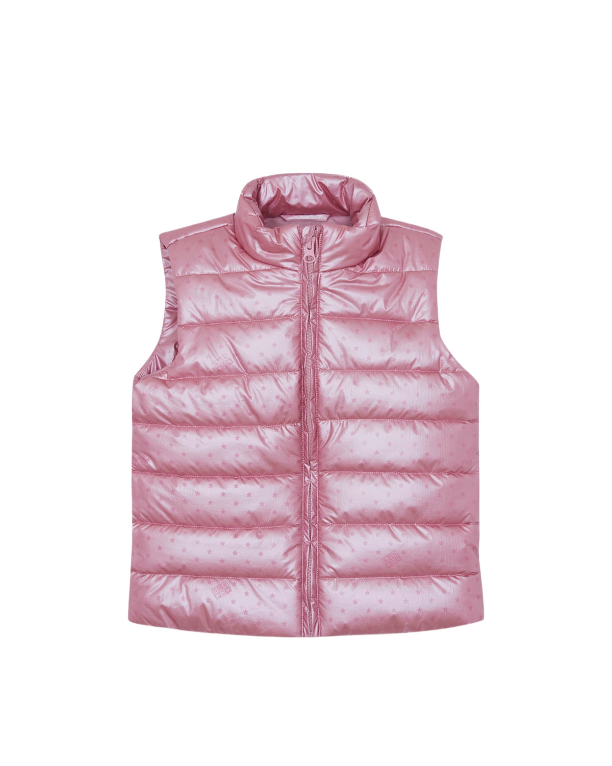 Cotton Sailor-style Puffer Jacket - Rose Blossom