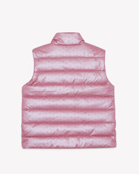 Cotton Sailor-style Puffer Jacket - Rose Blossom