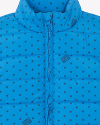 Cotton Sailor-style Puffer Jacket - Nordic Blue