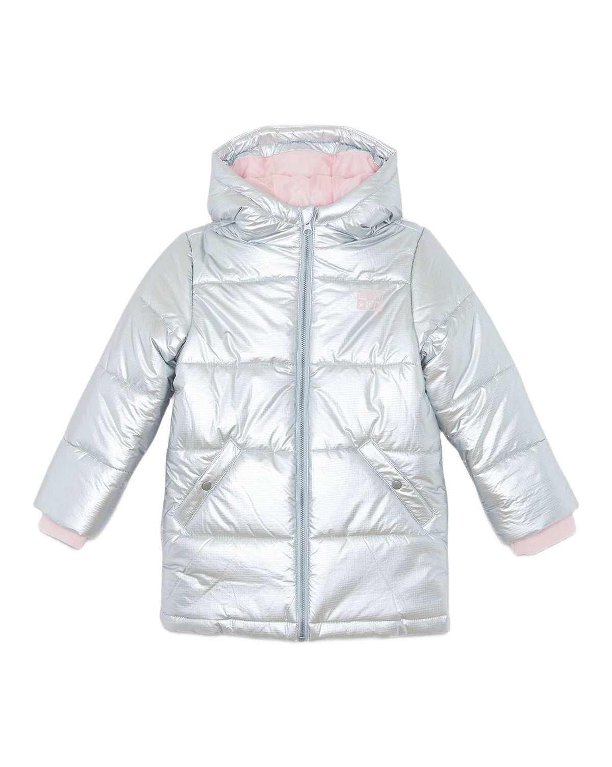 Meli Girl Down Jacket - Silver