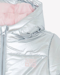Meli Girl Down Jacket - Silver