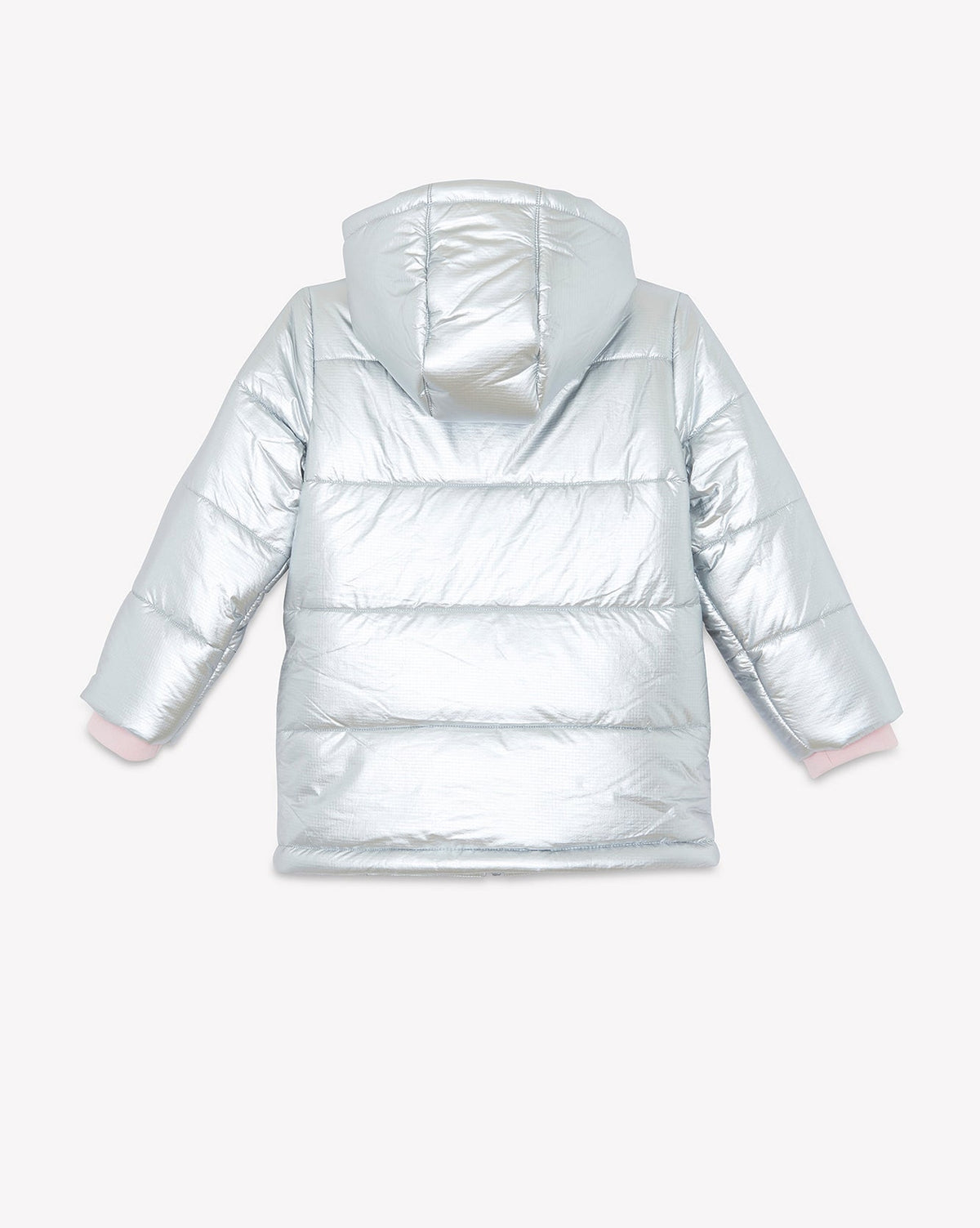 Meli Girl Down Jacket - Silver
