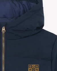 Meli Boy Down Jacket - Raw Blue