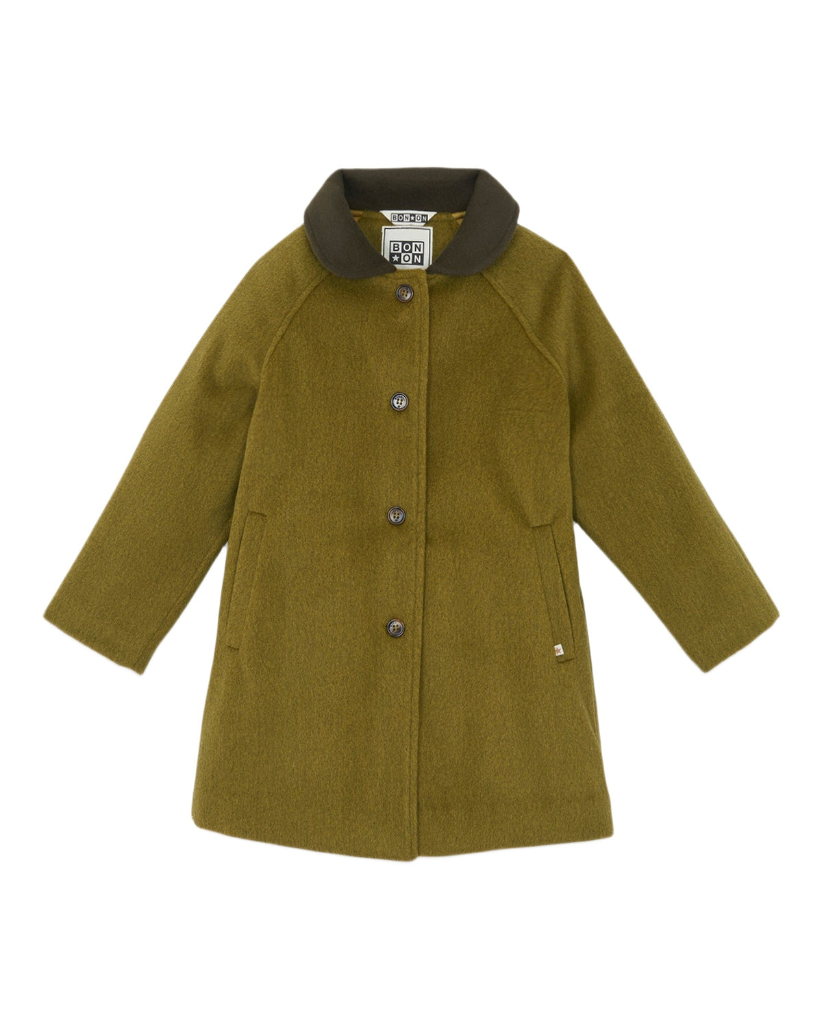 Maelle Coat - Stem Green