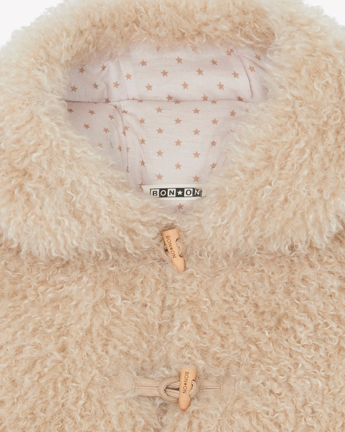 Mars Sherpa Coat - Ecru