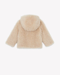 Mars Sherpa Coat - Ecru