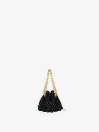 Sac Kenny mini en soie - Noir