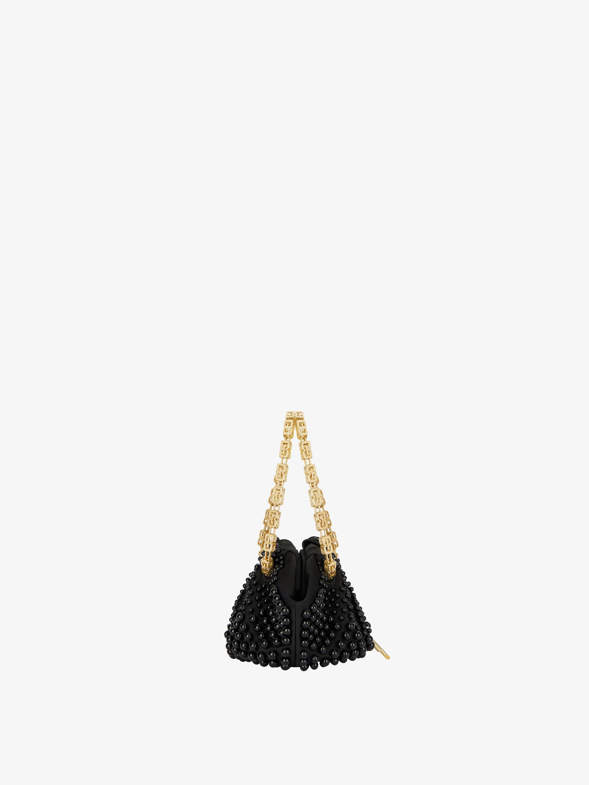 Sac Kenny mini en soie - Noir