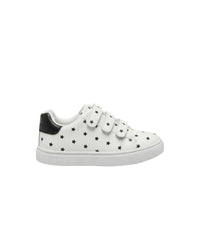 Basil Scratch leather trainers - Black