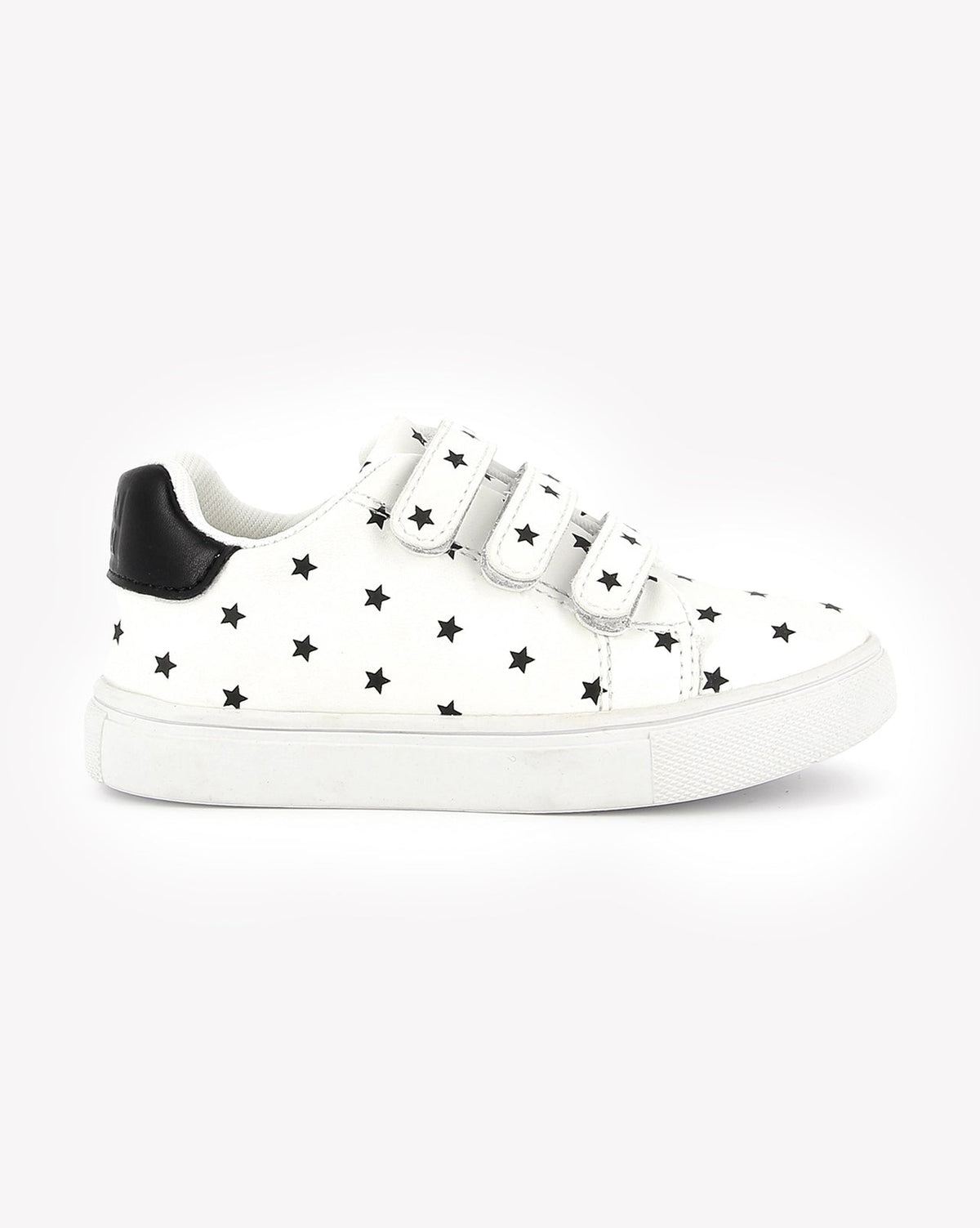 Basil Scratch leather trainers - Black