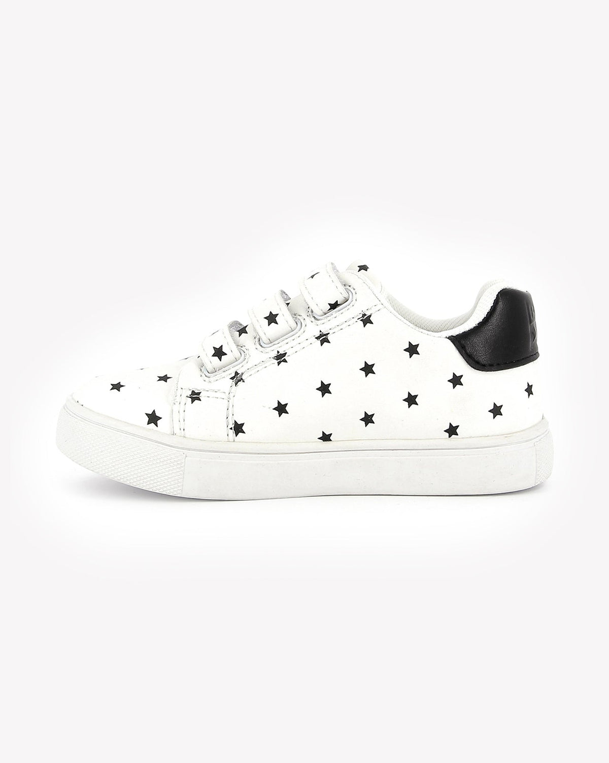 Basil Scratch leather trainers - Black