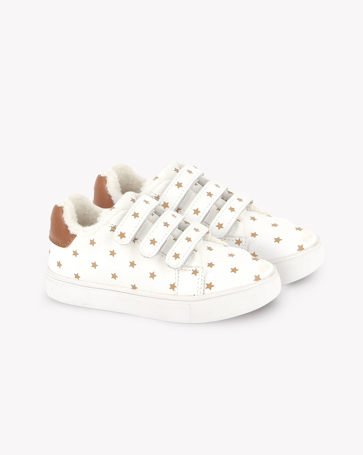 Basil Scratch leather trainers - Brown