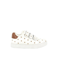 Basil Scratch leather trainers - Brown