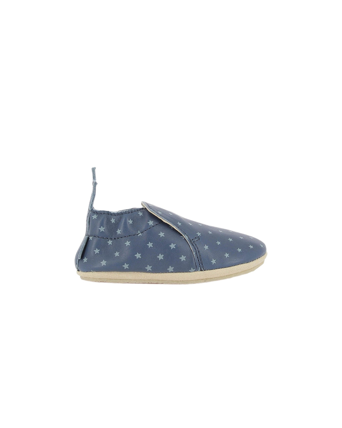 Doudou Star leather slippers - Blue