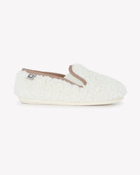 John Sherpa Sheepskin Slippers - Ecru