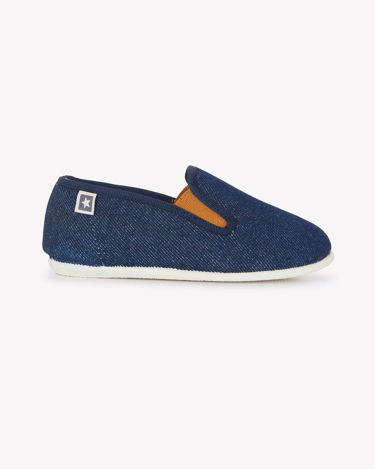 John Jean cotton slippers - Denim