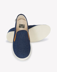 John Jean cotton slippers - Denim